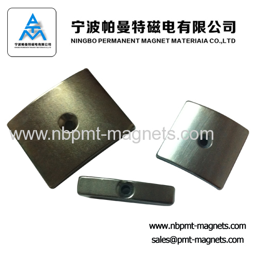 magnetic tile for high performance motor N35-N52