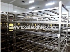 Poultry processing plants equipment poultry cart