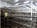 Poultry processing equipment meat trolley