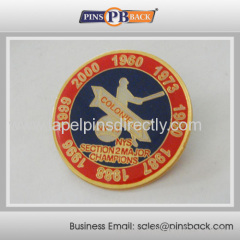 Photo etched pin badge