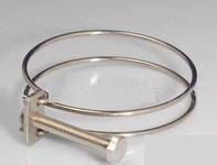 galvanized double wire hose clamps