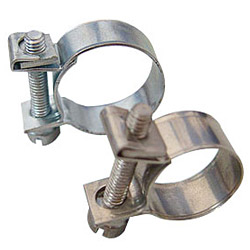 very small hose clamp