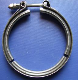 T V band type hose clamp