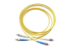 FC to FC SM duplex patch cord / jumper, Corning fiber, low insertion loss and high return loss