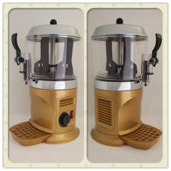 5L Golden 110/220V Hot Chocolate Dispenser Commercial Chocolate Drinking Machine CE ROHS China Manufacturer