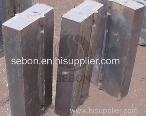 Impact crusher hammer supplier