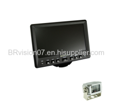 7inch Reversing Camera System with built-in speakers for vehicle surveillance