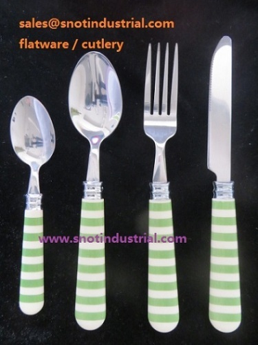 mirror polish flatware set