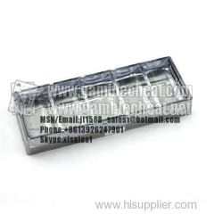 XF 5 rows poker tray infrared camera|poker cheat|poker scanner|transparent chip tray