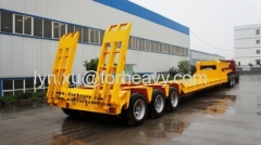 low loader semi trailer