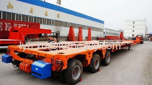 extendable semi low loader