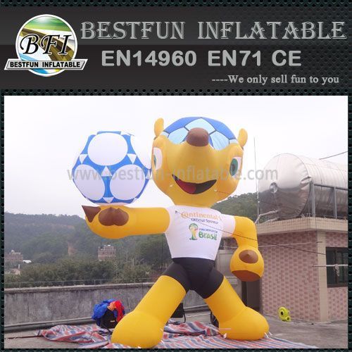 2014 FIFA World Cup mascot Fuleco Inflatable