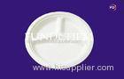 10" Restaurant Biodegradable Disposable Plates Eco Friendly Recycled