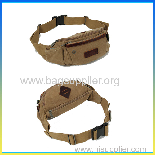 Hot selling belt bag new design sports canvas waist pack