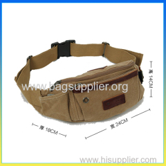 Hot selling belt bag new design sports canvas waist pack