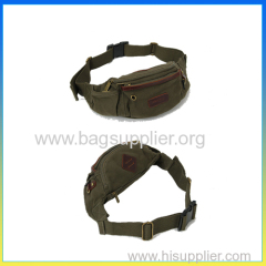 Hot selling belt bag new design sports canvas waist pack