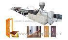 Plastic Extruders PVC Extrusion Machine For Panel , Conical Twin Screw