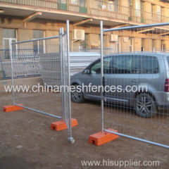 2400MM 2100MM Hot Dipped Galvanized Temporary Fence Panels For Construction Site