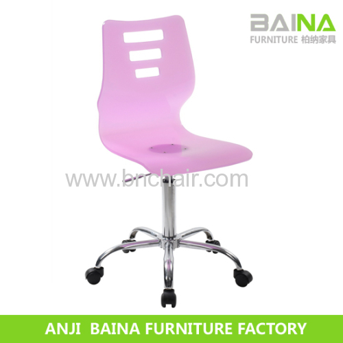 modern acrylic leather bar chair BN-4038-5