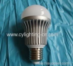 CE approval super quality E27 LED light bulb with aluminum body 5w