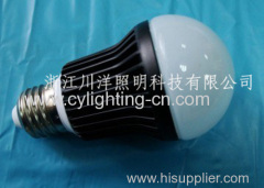 CE approval super quality E27 LED light bulb with aluminum body 5w