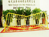 powder coating metal crowd control barrier