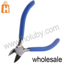 plastic nippers,115mm MTC H-06 Micro plastic Outlet forceps Nippers Flat Blade ideal for precise PCB work,blue