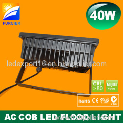 40W AC no driver LED flood light