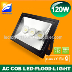 120W AC no driver LED flood light