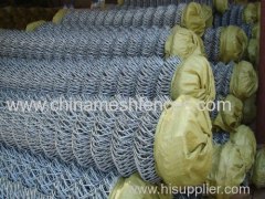 electro-galvanized chain link fence anping manufacturer