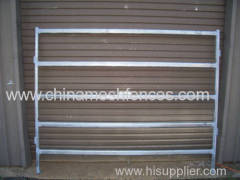 steel oval pipe fencing panel for livestock anping manufacturer