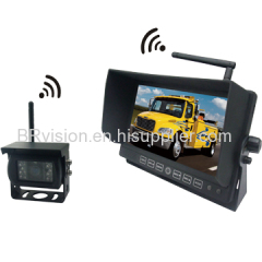 7" Wireless Rear View System For heavy duty vehicle