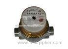 Custom High Precision Rotary Residential Water Meters for Cold / Hot Water