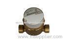 1.6 Mpa Commercial / Home Residential Water Meters , Vertical Water Velocity Meter