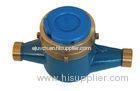 Magnetic Portable Volumetric Water Meter , Residential Cold Water Flow Meter