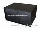 Black Live Sound Speakers High Power For Night Club 1200W 4ohm