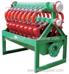 drilling mud desilter for mud tank system