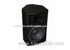 250W Black Disco Sound Equipment , 1.75" HF 12" LF Driver 8ohm