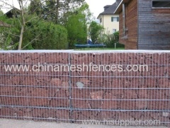 hot-dipped galvanized gabion wall for construction