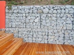 hot-dipped galvanized gabion wall for construction