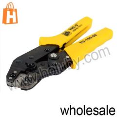 TU-190-08 Terminals TU Tool Crimping Tool Crimping Cable Cutter for 24AWG-10AWG 0.08-0.5sq.mm. (Yellow)