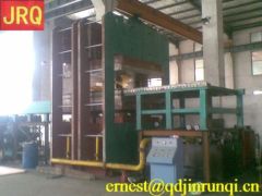 Designed by clients' requirements to make rubber vulcanizing press machine