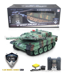 2.4G 1:20 Battle RC Tank,12 Channel