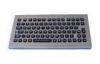 IP65 dynamic vandal proof industrial military backlight pc keyboards with FN keys with industrial ba