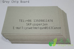 2MMGrey Chip Board laminated grey board