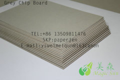2MMGrey Chip Board laminated grey board