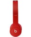 Beats Solo HD Drenched in Red On-Ear Headphones Monochromatic Red