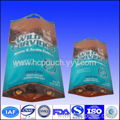 stand up ziplock bag for food/aluminum foil coffee bag