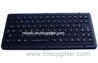 IP65 dynamic vandal proof industrial military black metal keyboard with FN keys