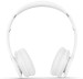 Beats Solo HD 2.0 Over Ear Headphones Drenched in White
